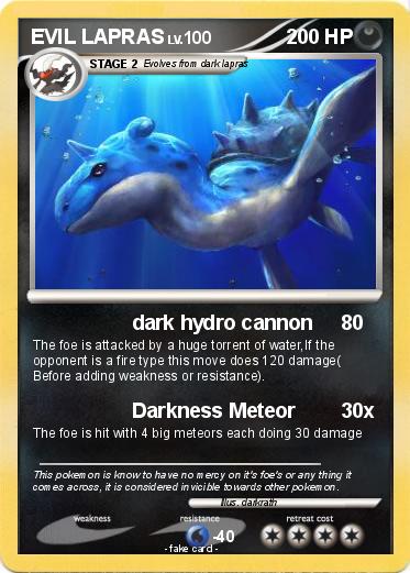 Pokemon EVIL LAPRAS