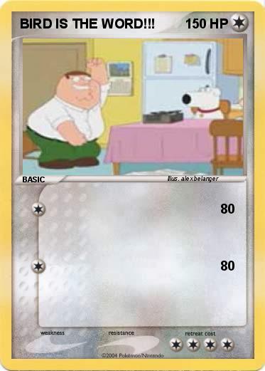 Pokemon BIRD IS THE WORD!!!