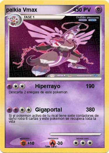 Pokemon palkia Vmax                        4