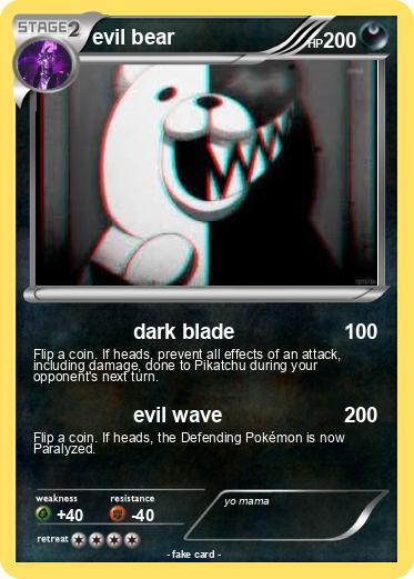 Pokemon evil bear