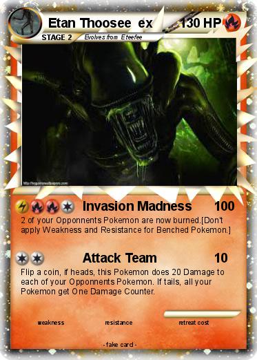 Pokemon Etan Thoosee  ex
