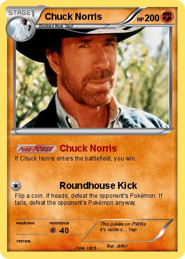 Pokemon Chuck Norris