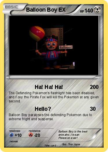 Pokemon Balloon Boy EX