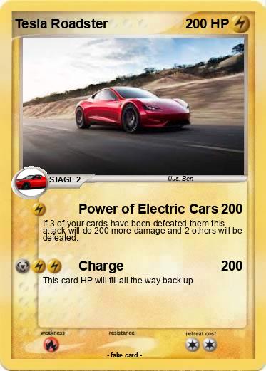 Pokemon Tesla Roadster