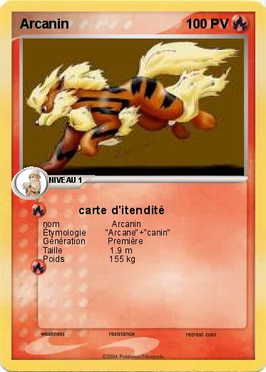 Pokemon Arcanin