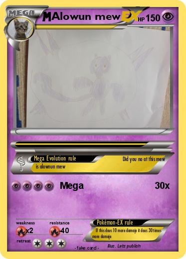 Pokemon Alowun mew