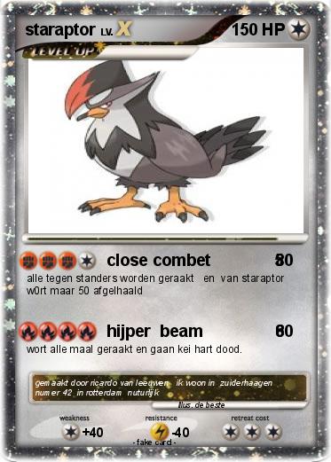 Pokemon staraptor