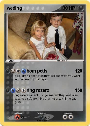 Pokemon weding