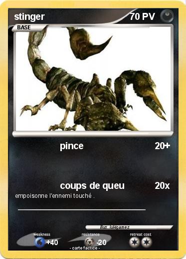 Pokemon stinger