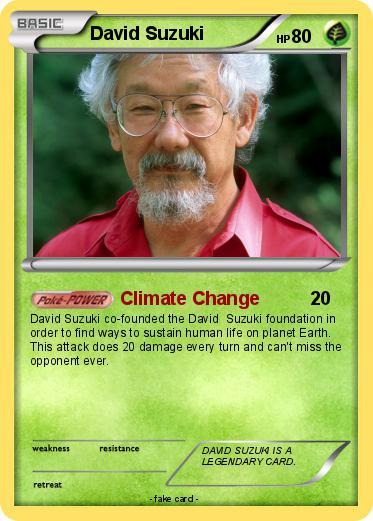 Pokemon David Suzuki