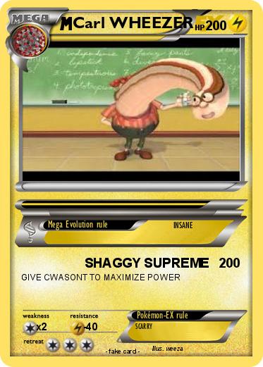 Pokemon Carl WHEEZER