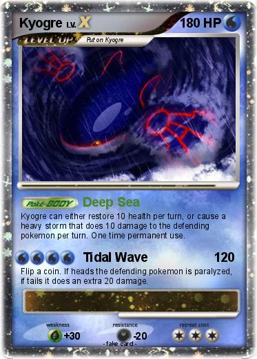Pokemon Kyogre