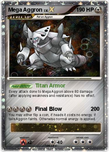 Pokemon Mega Aggron