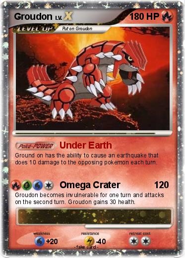 Pokemon Groudon
