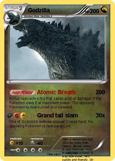 Pokemon Godzilla