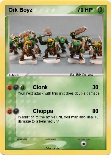 Pokemon Ork Boyz