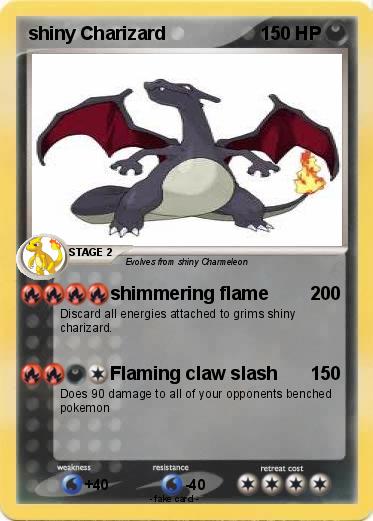 Pokemon shiny Charizard