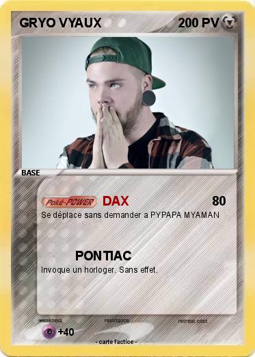 Pokemon GRYO VYAUX