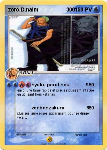 Pokemon zoro.D.naim                   300