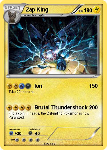 Pokemon Zap King