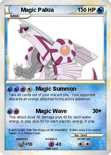 Pokemon Magic Palkia