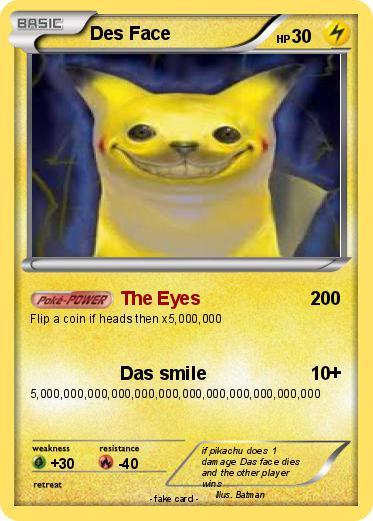 Pokemon Des Face