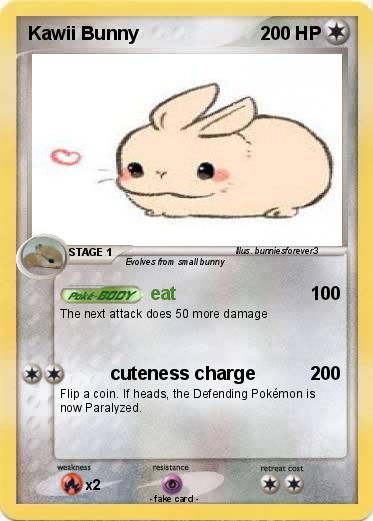 Pokemon Kawii Bunny