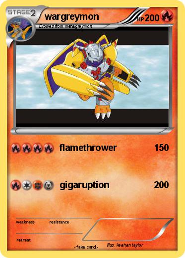 Pokemon wargreymon