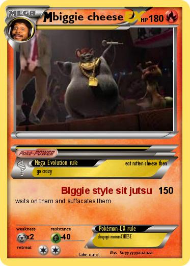 Pokemon biggie cheese
