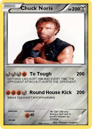 Pokemon Chuck Noris