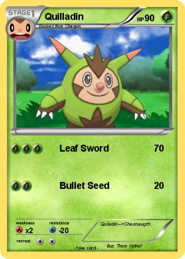 Pokemon Quilladin