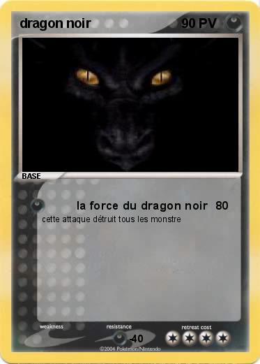 Pokemon dragon noir