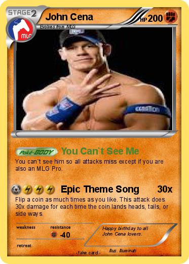 Pokemon John Cena