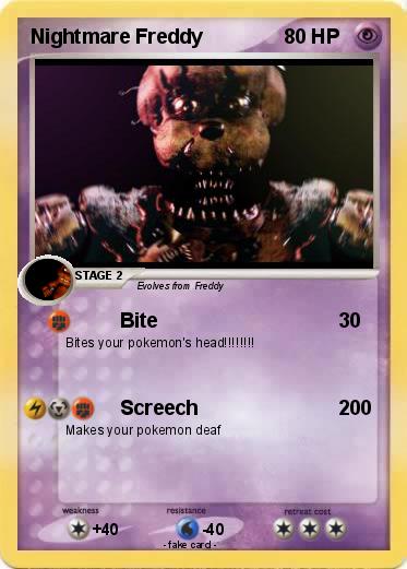 Pokemon Nightmare Freddy