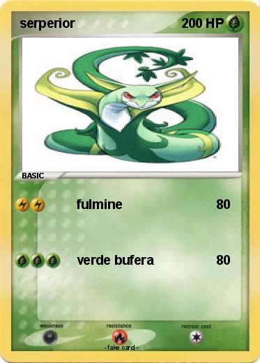 Pokemon serperior