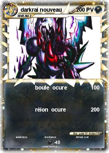 Pokemon darkrai nouveau