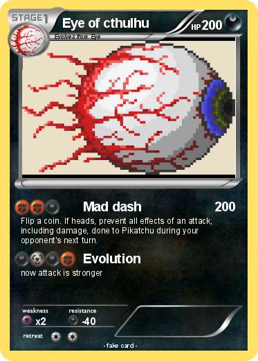 Pokemon Eye of cthulhu