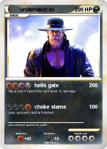 Pokemon undertaker ex