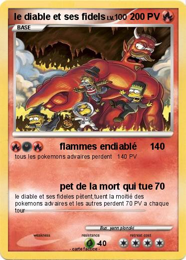 Pokemon le diable et ses fidels