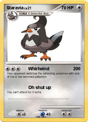 Pokemon Staravia