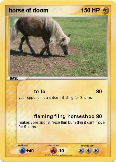 Pokemon horse of doom 