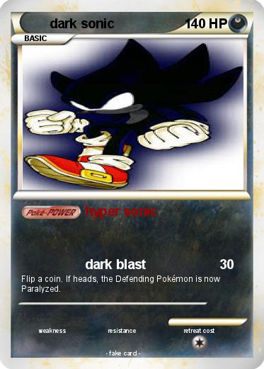 Pokemon dark sonic