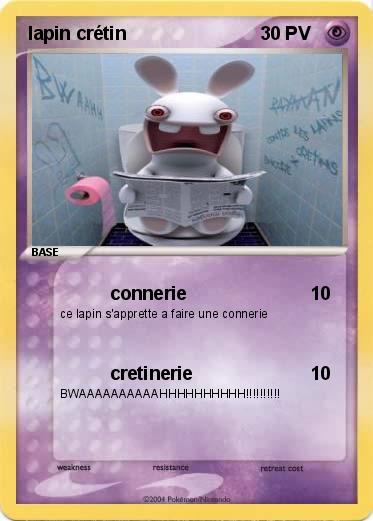 Pokemon lapin crétin