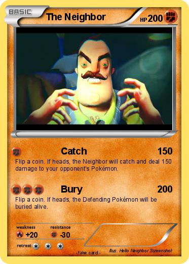 Pokemon The Neighbor