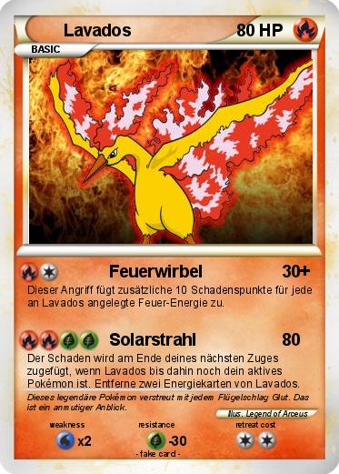 Pokemon Lavados
