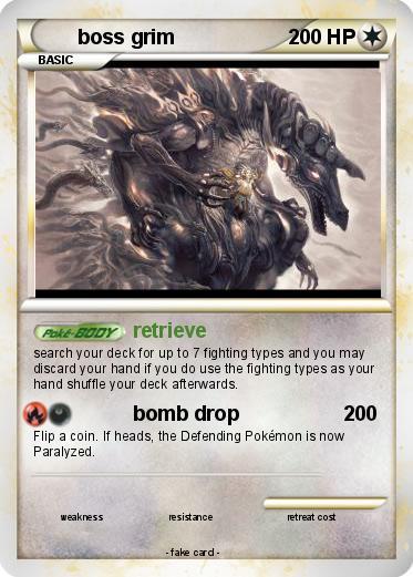 Pokemon boss grim