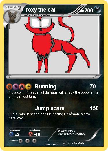 Pokemon foxy the cat