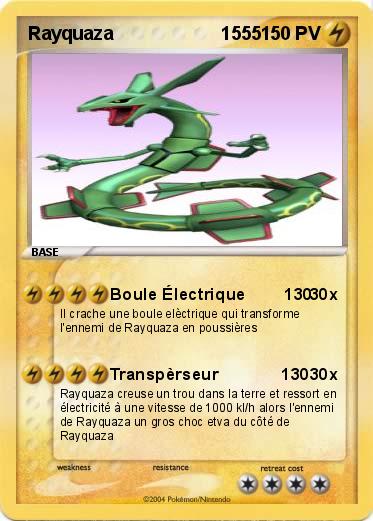 Pokemon Rayquaza                     1555
