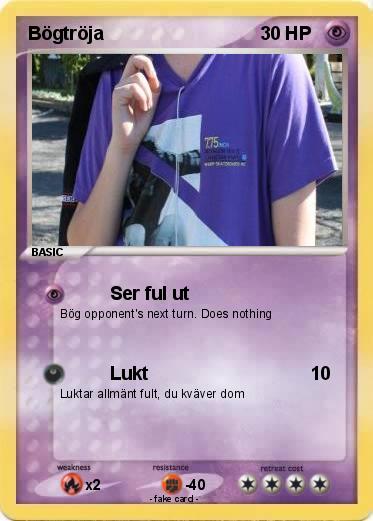 Pokemon Bögtröja