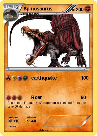 Pokemon Spinosaurus